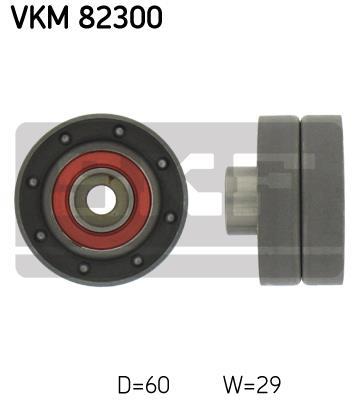 Polea inversión/guía, correa distribución SKF ref. VKM 82300